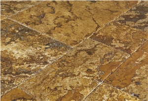 Mystic Travertine Pattern Tumbled Finish
