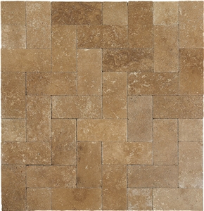 Noce Travertine Pattern Slabs & Tiles, Turkey Brown Travertine
