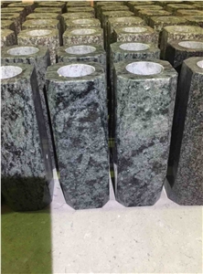 Granite Vases, Funeral Flower Holders, Stone Vase, G664