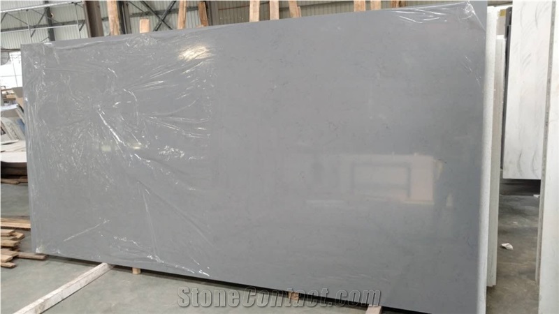 Grey Quartz Slab for Countertop