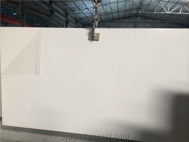 Sparkle White Quartz Slabs & Tiles