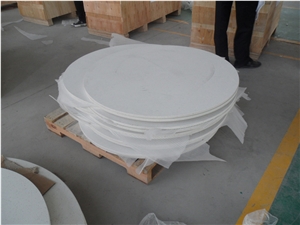 White Quartz Table Top, Countertop