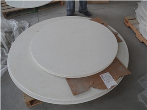 White Quartz Table Top, Countertop