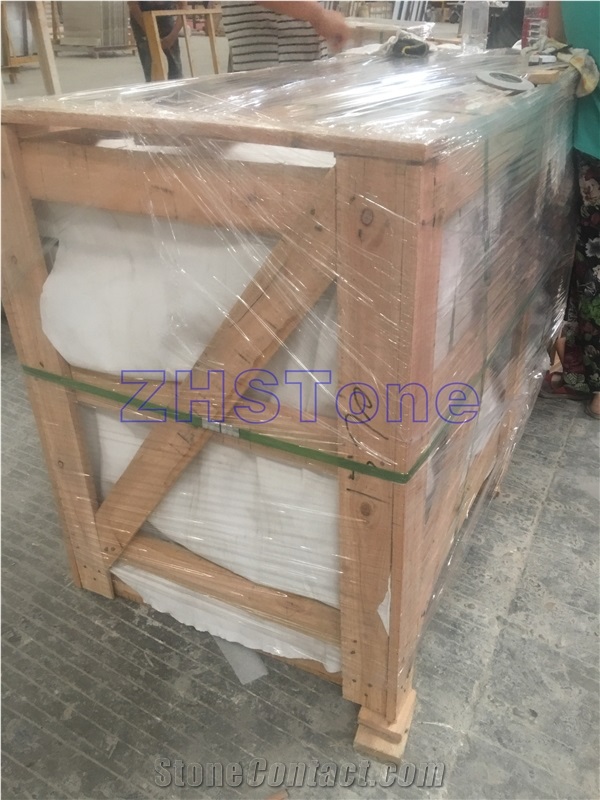 Pure White Quartz Bath Countertops Vanity Top
