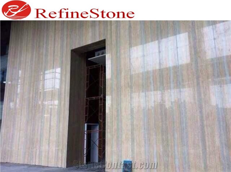 Italian Blue Travertine Slabs Tiles For Wall Floor