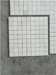 White Color Mosaic/ Mosaic Tile / White Marble Mosaic