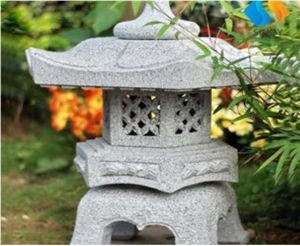 Natural Japanese Stone Lantern for Garden, Chinese Style Lantern,Lamps