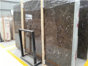 Chinese Dark Emperador Big Slabs in Stock
