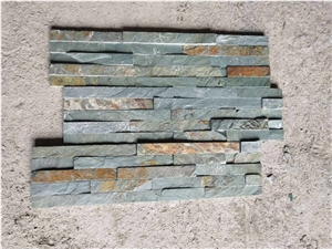 Chinese Green Rustic Slate Cultured Stone