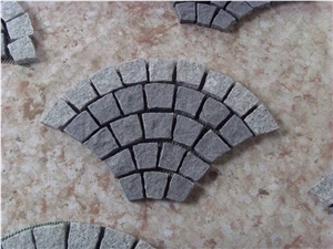 Granite G654 Flamed Cube Stone Pavers