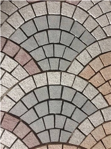 Granite G654 Flamed Cube Stone Pavers