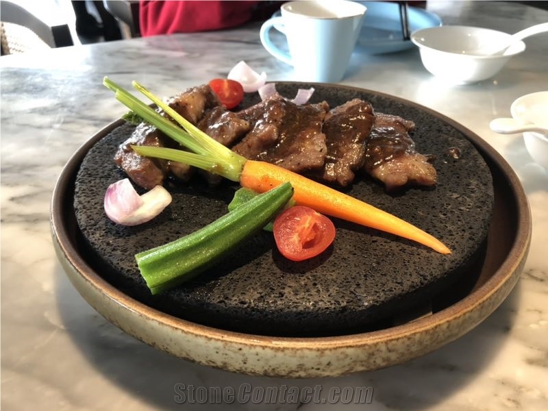 Lava Stone Cooking Grill Stone