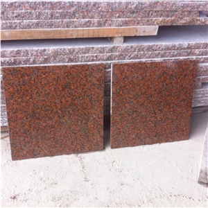 Maple Red G562 Granite Tiles Red Granite for Countertop Granite Slabs