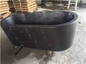 Black Marble Bathtub Surround