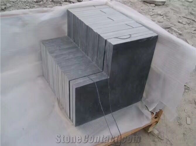 Blue Limestone Honed Slab Tile Floor Wall Cladding Tiles Covering Tile