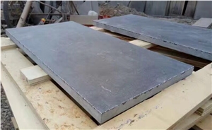 Blue Limestone Honed Slab Tile Floor Wall Cladding Tiles Covering Tile
