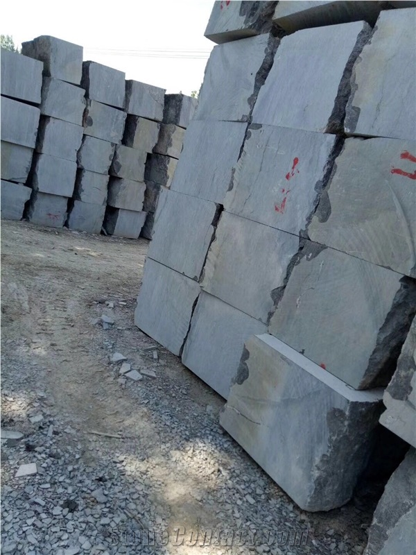 Blue Limestone Split Walling Building Stone