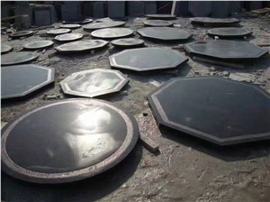 Blue Limestone Table