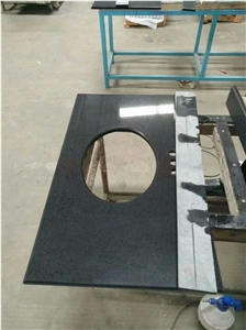 Custom Granite Vanity Tops Honed Padang Dark Granite Vanity Tops