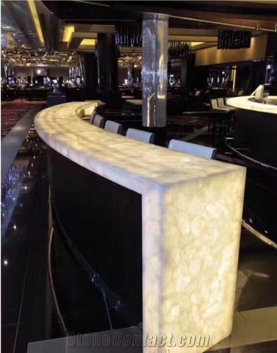 Emi-Precious Stone Bar Top,Commercial Counters