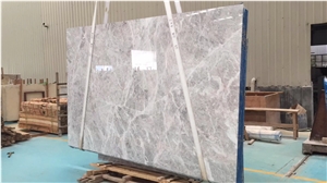 French Vanilla Grey Marble Slab