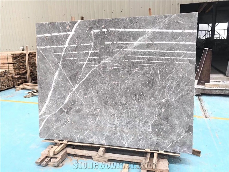 French Vanilla Grey Marble Slab