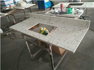 Grey Quartz Master Bath Tops Corian Quartz Bath Top