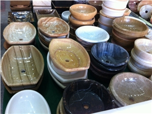 Marble Wash Basin&Bathroom Basins,Cheap Marble Bathroom Vessel Sinks