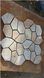 Quartzite Meshed Flagstone