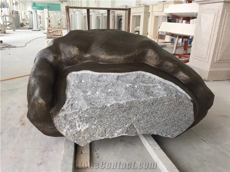 Sculpture Stone Carving Chair Granite