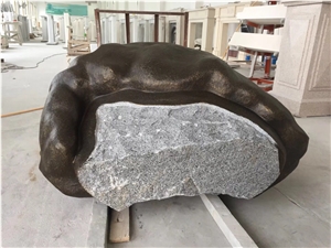 Sculpture Stone Carving Chair Granite Sculpture Stone Carving Chair Granite