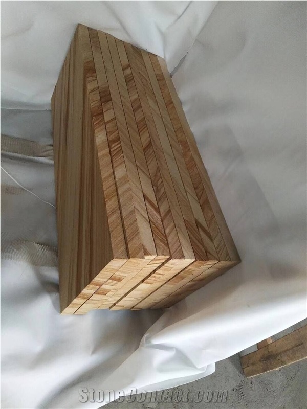 Teakwood Sandstone Walling Tiles Building Stone