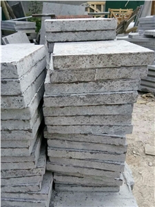 Thermal Blue Stone Ashlar Pattern Distressed Edges Blue Stone Tiles