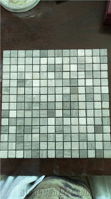 Tumbled Chipped Marble Mosaic Tile Tumbled Carrara Mosaic Tile