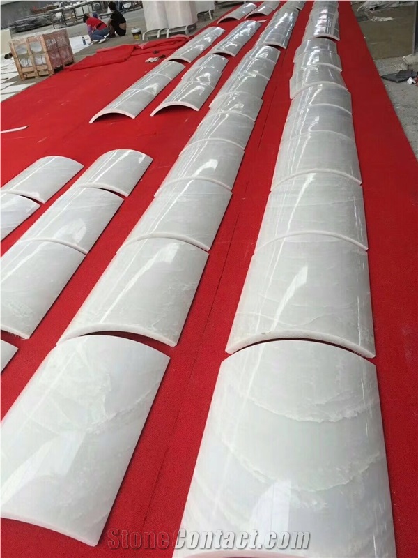 White Marble Column