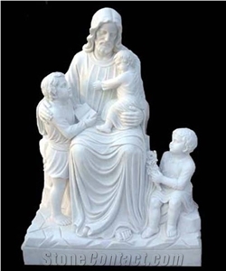 White Marble Human Sculptures,Western Style