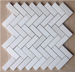 White Marble Mosiac, Ariston White Marble Mosaic