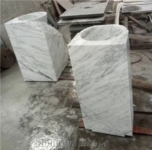White Marble Table Top Design Bianco Carrara White Marble Reception