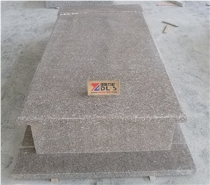 Cheap Price Red Granite G648 Tombstone Headstone Gravestone