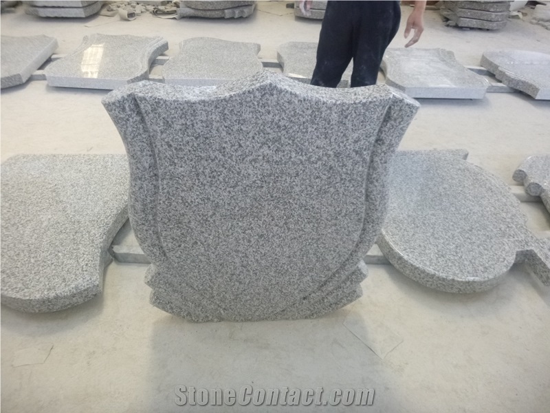 China Mountain Pink G623 Granite Headstone for Custom Monuments