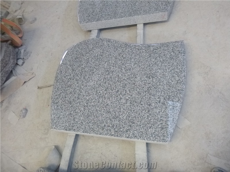 China Mountain Pink G623 Granite Headstone for Custom Monuments