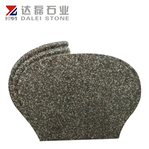 Old G664 Red Color Own Design European Style Granite Headstones