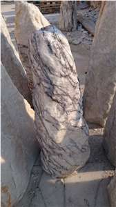 Milas Lilac Marble Landscaping Boulders