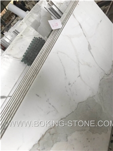 Statuario Venato White Marble Composite Tiles Honeycomb Marble Panel