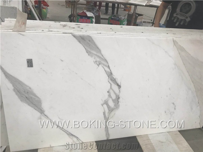 Statuario Venato White Marble Composite Tiles Honeycomb Marble Panel