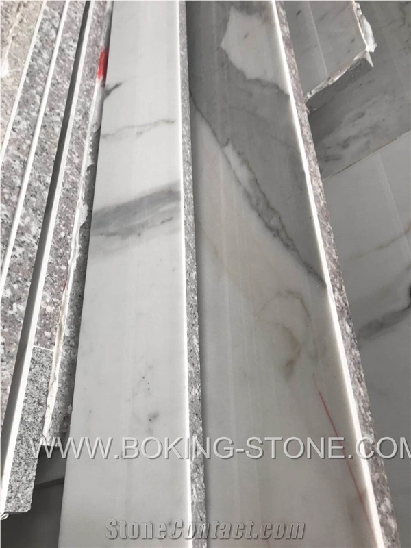 Statuario Venato White Marble Composite Tiles Honeycomb Marble Panel