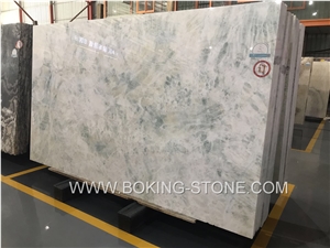White Ice Jade Onyx Light Green Onyx Slab