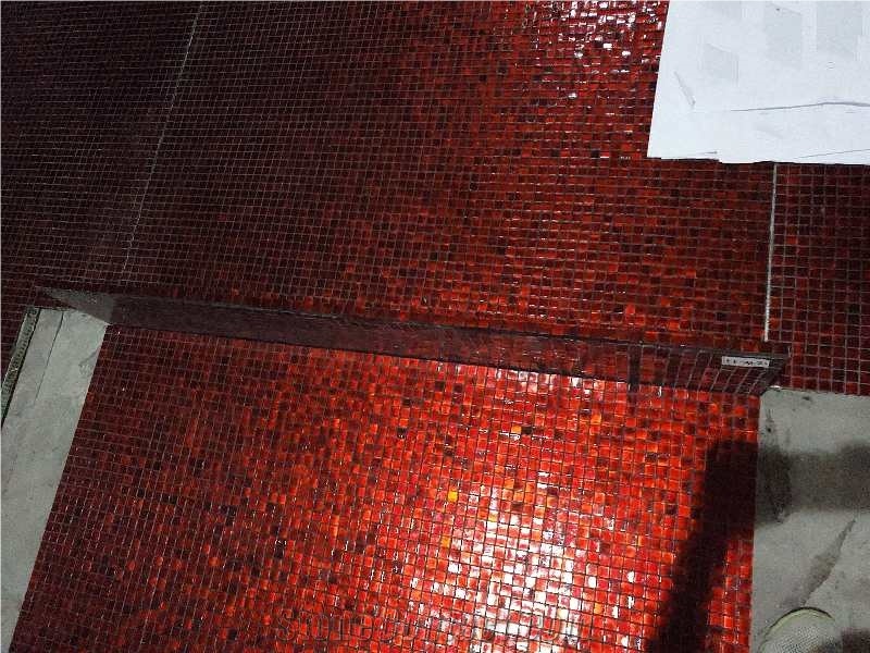 Aluminum Honeycomb Panels Composited with Marbles and Glass Mosaics
