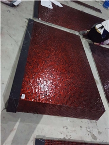 Aluminum Honeycomb Panels Composited with Marbles and Glass Mosaics