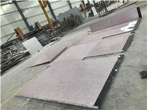 Aluminum Honeycomb Panels Composited with Marbles and Glass Mosaics